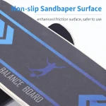Home Fitness Balance Board – Core Trainer for All Ages | Non-Slip Wooden Stability Board