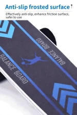 Home Fitness Balance Board – Core Trainer for All Ages | Non-Slip Wooden Stability Board