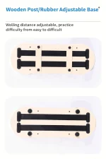 Home Fitness Balance Board – Core Trainer for All Ages | Non-Slip Wooden Stability Board