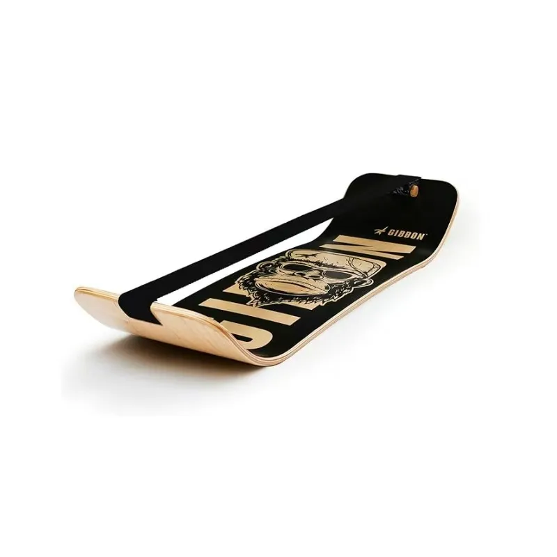 Slackline Balance Board for Training – Durable Wooden Balance Trainer for Core Strength & Stability