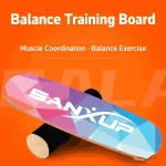 Surf & Snow Balance Board with Wooden Roller – Dynamic Trainer for Carving, Agility & Core Strength
