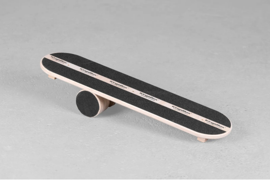 balance board training emphasizing core and lower limb control